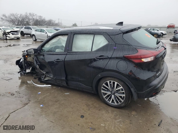 2024 Nissan Kicks SV with VIN 3N1CP5CV8RL496245, listed as a Copart auction lot 43167055 with 0 mi miles and Salvage Title. Bid and sale history available at carsss.com. Image 2.
