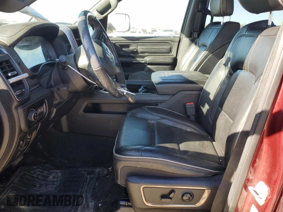 2020 Ram 1500 Limited with VIN 1C6SRFHT6LN118195, listed as a Copart auction lot 42637265 with 91,956 mi miles and Salvage Title. Bid and sale history available at carsss.com. Image 7.