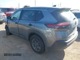 2023 Nissan Rogue S with VIN 5N1BT3AA2PC763702, listed as a IAAI auction lot 42032807 with 18,349 mi miles and . Bid and sale history available at DreamBid. Image 3.
