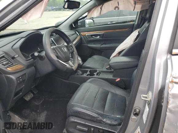 2018 Honda CR-V Touring with VIN 7FARW1H91JE039573, listed as a Copart auction lot 54144205 with 87,704 mi miles and Salvage Title. Bid and sale history available at DreamBid. Image 7.