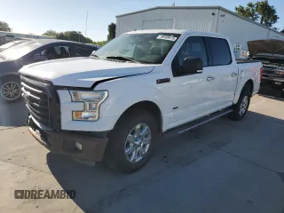 2015 Ford F-150 XL with VIN 1FTEW1CG6FKD17068, listed as a Copart auction lot 56989975 with 170,606 mi miles and Salvage title. Bid and sale history available at DreamBid. Image 1.