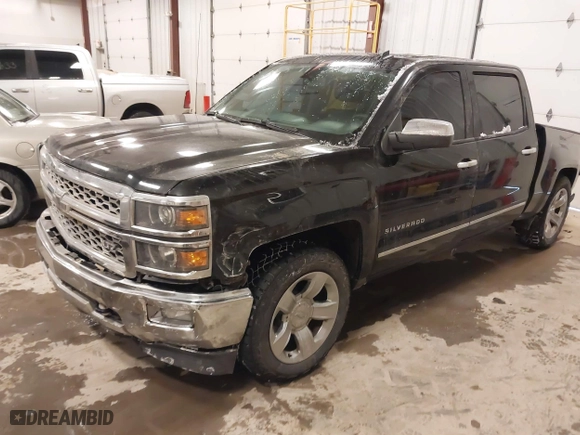 2014 Chevrolet Silverado 1500 LTZ with VIN 3GCUKSEC9EG539147, listed as a IAAI auction lot 41621349 with NaN miles. Bid and sale history available at carsss.com. Image 17.