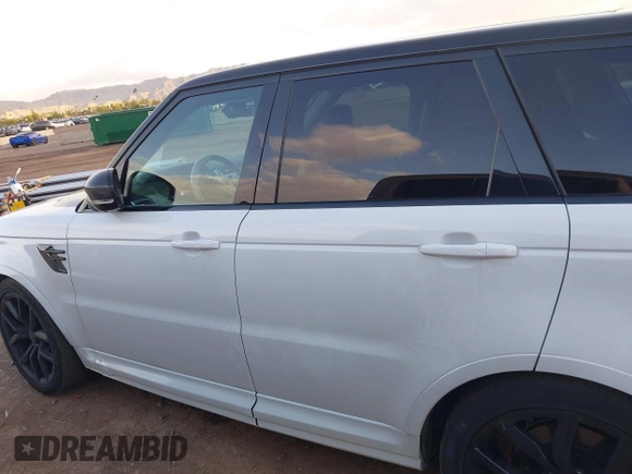 2022 Land Rover Range Rover Sport SVR with VIN SALWZ2RE1NA236189, listed as a IAAI auction lot 41950258 with 46,214 mi miles and . Bid and sale history available at DreamBid. Image 15.