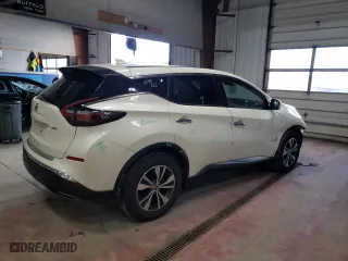 2021 Nissan Murano S with VIN 5N1AZ2AS7MC125308, listed as a Copart auction lot 75394454 with 23,691 mi miles and Non Repairable. Bid and sale history available at carsss.com. Image 3.