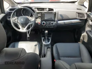 2017 Honda Fit EX-L with VIN 3HGGK5H98HM703123, listed as a Copart auction lot 61678095 with 25,714 mi miles and Salvage title. Bid and sale history available at DreamBid. Image 8.