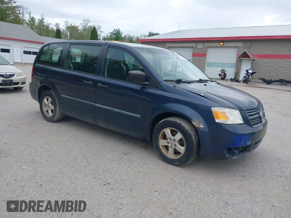 2008 Dodge Grand Caravan SE z VIN 1D8HN44H98B104984, wystawiony jako IAAI lot #42305306 z przebiegiem 237 790 mil mil oraz . Historia ofert i sprzedaży dostępna na DreamBid. Obrazek 1.
