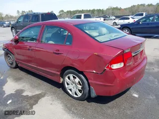 2009 Honda Civic Sdn LX with VIN 2HGFA16569H501792, listed as a IAAI auction lot 41818387 with 282,370 mi miles. Bid and sale history available at carsss.com. Image 3.