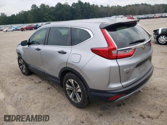 2019 Honda CR-V LX with VIN 2HKRW5H32KH406031, listed as a Copart auction lot 57147212 with 27,507 mi miles. Bid and sale history available at carsss.com. Image 3.