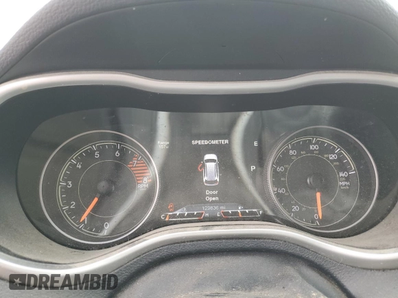 2016 Jeep Cherokee Limited with VIN 1C4PJMDS8GW106153, listed as a Copart auction lot 55576545 with 129,836 mi miles and Salvage title. Bid and sale history available at DreamBid. Image 9.