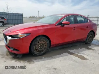 2019 Mazda 3 Select with VIN JM1BPACL8K1126667, listed as a Copart auction lot 57036165 with 93,186 mi miles and Clean title. Bid and sale history available at DreamBid. Image 1.