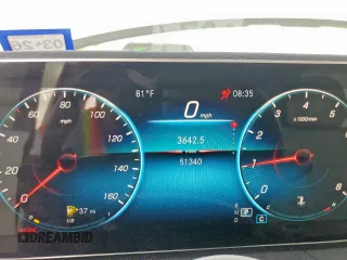 2022 Mercedes-Benz GLE 350 with VIN 4JGFB4JB2NA614931, listed as a Copart auction lot 57523185 with 51,340 mi miles and Salvage title. Bid and sale history available at DreamBid. Image 9.