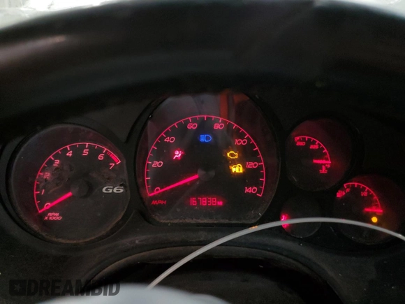 2008 Pontiac G6 GT with VIN 1G2ZH17N584162903, listed as a Copart auction lot 57421515 with 167,838 mi miles and Clean title. Bid and sale history available at DreamBid. Image 9.