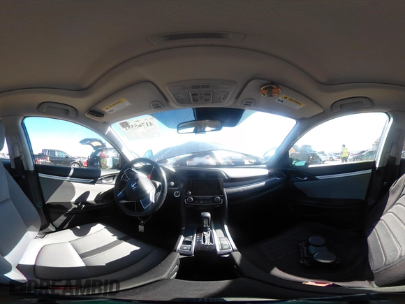 2019 Honda Civic Sedan EX with VIN JHMFC1F31KX005256, listed as a IAAI auction lot 41765551 with 80,897 mi miles. Bid and sale history available at carsss.com. Image 18.
