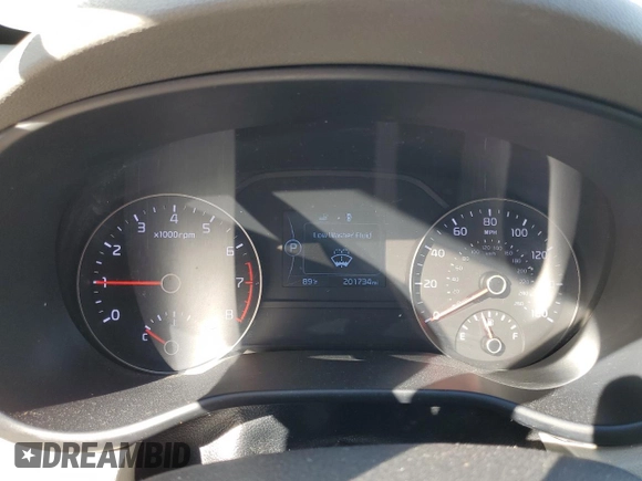 2017 Kia Sportage LX with VIN KNDPM3AC1H7166981, listed as a Copart auction lot 44185085 with 201,734 mi miles and Salvage Title. Bid and sale history available at DreamBid. Image 9.