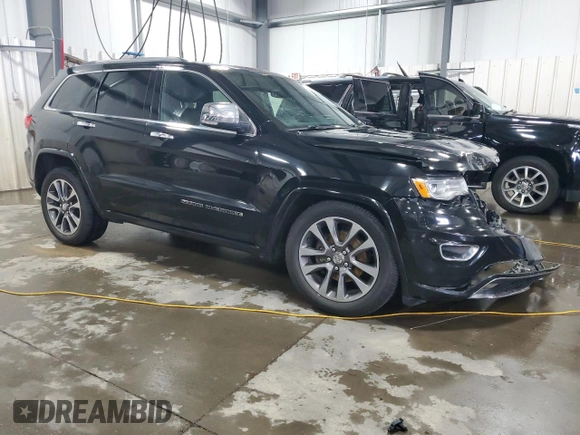 2017 Jeep Grand Cherokee Overland z VIN 1C4RJFCG0HC952054, wystawiony jako Copart lot #53045025 z przebiegiem 195 061 mil mil oraz Szkoda całkowita • Salvage title. Historia ofert i sprzedaży dostępna na DreamBid. Obrazek 4.