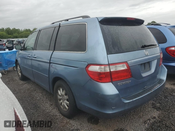 2007 Honda Odyssey EX z VIN 5FNRL38447B060110, wystawiony jako Copart lot #58851135 z przebiegiem 177 889 mil mil oraz Czysty tytuł • Clean title. Historia ofert i sprzedaży dostępna na DreamBid. Obrazek 2.