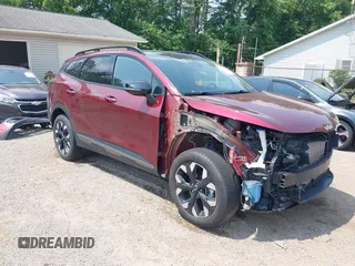 2023 Kia Sportage X-Line with VIN 5XYK6CAF5PG077740, listed as a IAAI auction lot 42396401 with 54,779 mi miles and . Bid and sale history available at DreamBid. Image 1.