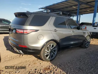 2017 Land Rover Discovery HSE Luxury with VIN SALRHBBV6HA046483, listed as a Copart auction lot 51866655 with 53,511 mi miles and Salvage Title. Bid and sale history available at carsss.com. Image 3.