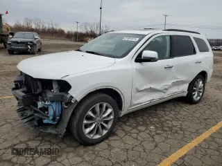 2022 Dodge Durango Citadel with VIN 1C4RDJEG1NC173586, listed as a Copart auction lot 81961674 with 25,713 mi miles and Salvage title. Bid and sale history available at DreamBid. Image 1.