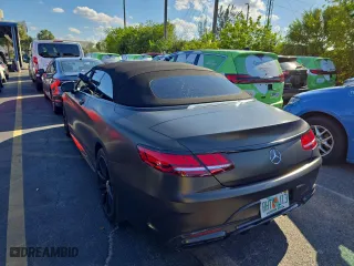 2017 Mercedes-Benz S-Class AMG S 63 with VIN WDDXK7JB5HA019589, listed as a Copart auction lot 51543625 with 30,045 mi miles and Salvage Title. Bid and sale history available at carsss.com. Image 3.