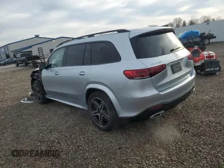 2023 Mercedes-Benz GLS 450 with VIN 4JGFF5KE3PA941392, listed as a Copart auction lot 53188645 with 28,411 mi miles and Salvage Title. Bid and sale history available at DreamBid. Image 2.