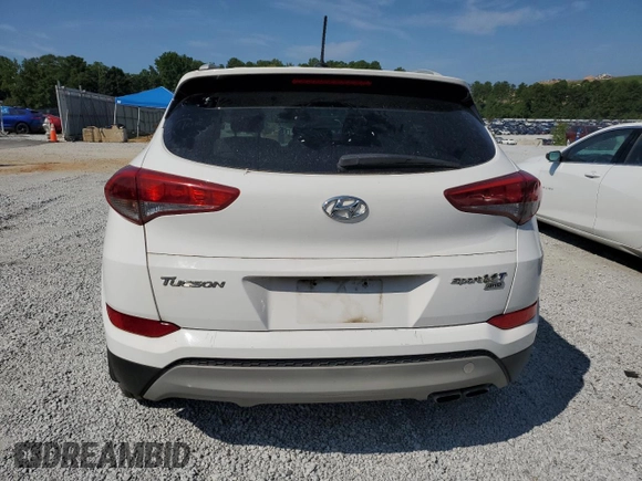 2017 Hyundai Tucson Limited with VIN KM8J3CA29HU351485, listed as a Copart auction lot 66546334 with 120,096 mi miles and Clean Title. Bid and sale history available at DreamBid. Image 6.