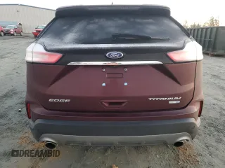 2020 Ford Edge Titanium with VIN 2FMPK4K99LBA66590, listed as a Copart auction lot 84848404 with 72,794 mi miles and Salvage Title. Bid and sale history available at carsss.com. Image 6.