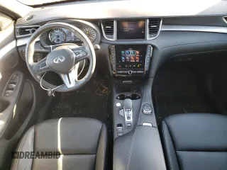 2021 Infiniti QX50 Luxe with VIN 3PCAJ5BB9MF125034, listed as a Copart auction lot 80587444 with 34,106 mi miles and Salvage Title. Bid and sale history available at DreamBid. Image 8.