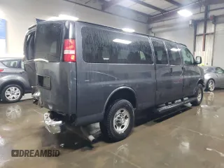 2016 Chevrolet Express Passenger LT with VIN 1GAZGPFF1G1336602, listed as a Copart auction lot 83389654 with 164,012 mi miles and Salvage title. Bid and sale history available at DreamBid. Image 3.