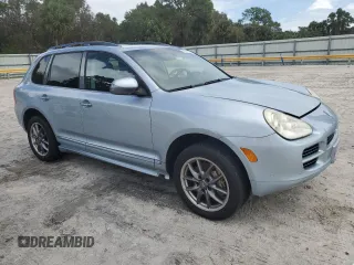 2006 Porsche Cayenne S with VIN WP1AB29P76LA69459, listed as a Copart auction lot 78107984 with 177,800 mi miles and Salvage Title. Bid and sale history available at carsss.com. Image 4.