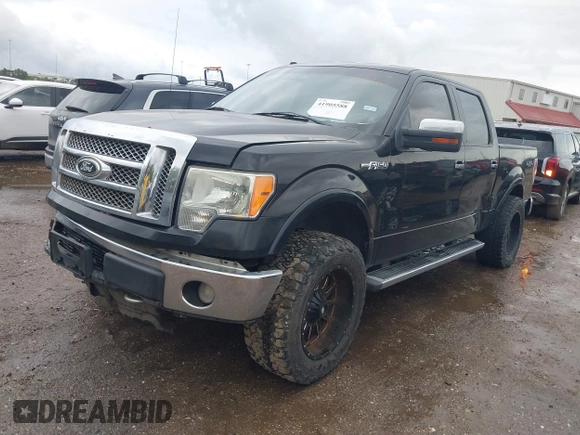 2010 Ford F-150 XL with VIN 1FTFW1EV4AFB76423, listed as a IAAI auction lot 41905588 with 175,267 mi miles. Bid and sale history available at carsss.com. Image 2.