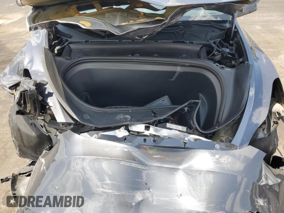 2023 Tesla Model Y Long Range with VIN 7SAYGDEE9PF885405, listed as a Copart auction lot 52858105 with 23,424 mi miles and Non Repairable. Bid and sale history available at DreamBid. Image 12.
