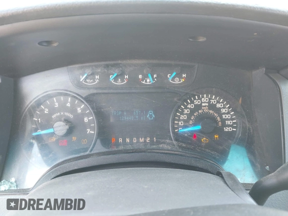 2014 Ford F-150 XL with VIN 1FTFW1EF0EKG24050, listed as a IAAI auction lot 42074584 with 129,448 mi miles and . Bid and sale history available at DreamBid. Image 7.