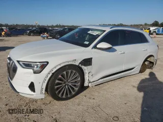 2019 Audi e-tron Prestige with VIN WA1VAAGE3KB022845, listed as a Copart auction lot 45896615 with 29,918 mi miles and Salvage Title. Bid and sale history available at carsss.com. Image 1.