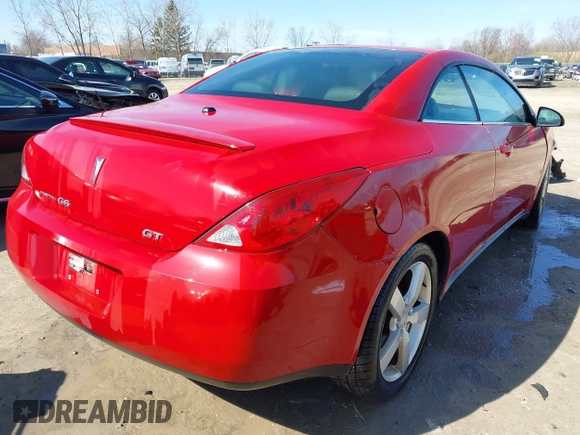 2007 Pontiac G6 GT with VIN 1G2ZH36N874105462, listed as a IAAI auction lot 41982223 with 140,921 mi miles. Bid and sale history available at carsss.com. Image 4.