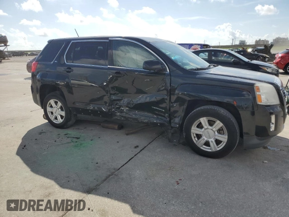 2015 GMC Terrain SLE with VIN 2GKALMEK8F6364989, listed as a Copart auction lot 59565595 with 119,986 mi miles and Salvage title. Bid and sale history available at DreamBid. Image 4.