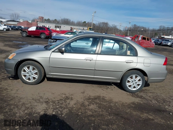 2003 Honda Civic EX with VIN 2HGES26733H626191, listed as a IAAI auction lot 41623055 with 107,125 mi miles and . Bid and sale history available at DreamBid. Image 14.