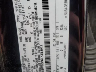 2020 Ford F-150 XL z VIN 1FTEW1EP6LKE63012, wystawiony jako Copart lot #58971565 z przebiegiem Nie podano mil oraz Nie do naprawy • Non repairable. Historia ofert i sprzedaży dostępna na DreamBid. Obrazek 12.