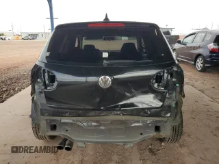 2008 Volkswagen Rabbit S with VIN WVWAA71K98W097752, listed as a Copart auction lot 47844695 with 124,036 mi miles and Salvage Title. Bid and sale history available at carsss.com. Image 6.