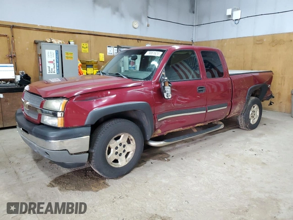 2005 Chevrolet Silverado 1500 Z71 with VIN 1GCEK19Z75Z353829, listed as a Copart auction lot 79861624 with Not Provided miles and Salvage Title. Bid and sale history available at DreamBid. Image 1.