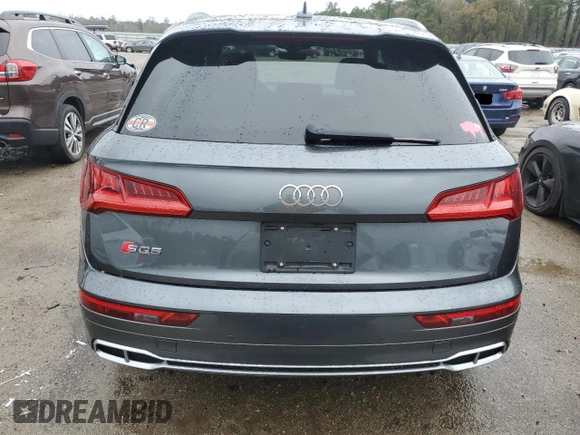 2019 Audi SQ5 Premium Plus with VIN WA1B4AFY2K2061142, listed as a Copart auction lot 81522643 with 50,108 mi miles and . Bid and sale history available at DreamBid. Image 6.