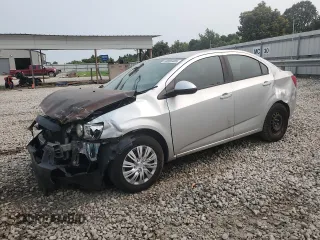 2015 Chevrolet Sonic LS with VIN 1G1JA5SH6F4152196, listed as a Copart auction lot 59096455 with 128,113 mi miles and Salvage title. Bid and sale history available at DreamBid. Image 1.
