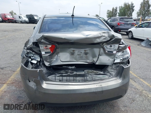 2012 Kia Forte EX with VIN KNAFU4A2XC5560585, listed as a IAAI auction lot 42121133 with 151,079 mi miles. Bid and sale history available at carsss.com. Image 16.