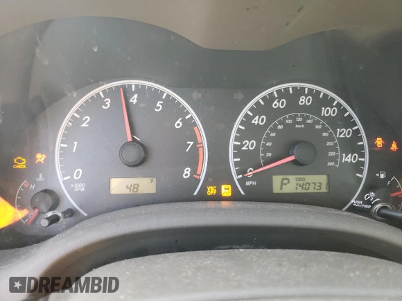 2010 Toyota Corolla with VIN 2T1BU4EE7AC276885, listed as a Copart auction lot 51409805 with 140,731 mi miles and Non Repairable. Bid and sale history available at DreamBid. Image 9.
