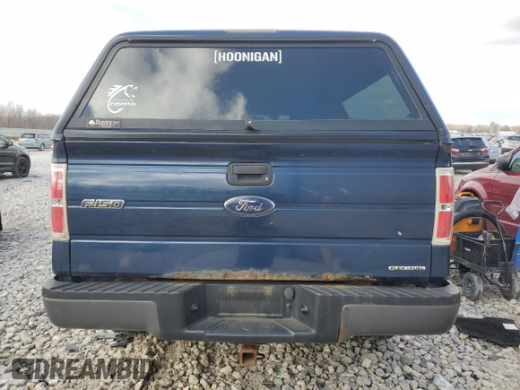 2013 Ford F-150 XL with VIN 1FTFX1EF9DKF33645, listed as a Copart auction lot 51149375 with 271,729 mi miles and Clean Title. Bid and sale history available at carsss.com. Image 6.