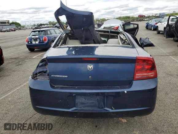 2006 Dodge Charger z VIN 2B3LA43G96H446907, wystawiony jako Copart lot #55609475 z przebiegiem Nie podano mil oraz Szkoda całkowita • Salvage title. Historia ofert i sprzedaży dostępna na DreamBid. Obrazek 6.