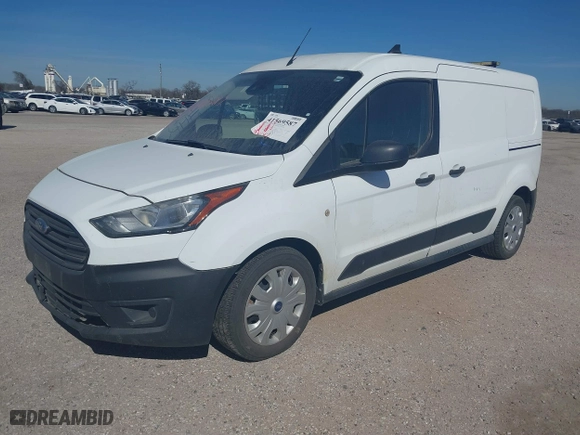 2021 Ford Transit Connect Van XL with VIN NM0LS7E20M1498790, listed as a IAAI auction lot 41569587 with 92,147 mi miles. Bid and sale history available at carsss.com. Image 17.