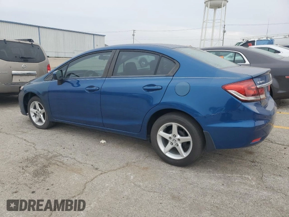 2015 Honda Civic LX с VIN 2HGFB2F57FH558226, выставлен на аукционе Copart как лот 85144374 с пробегом 73 247 миль миль и Чистый • Clean title. История ставок и продаж доступна на DreamBid. Изображение 2.