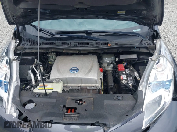 2013 Nissan LEAF SL with VIN 1N4AZ0CP9DC408137, listed as a IAAI auction lot 42517495 with 53,237 mi miles and . Bid and sale history available at DreamBid. Image 10.