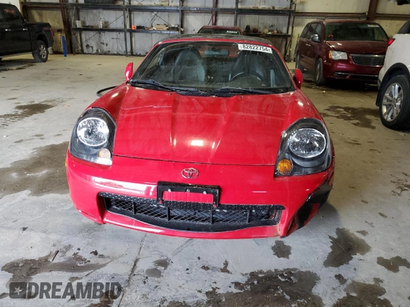 2002 Toyota MR2 z VIN JTDFR320320041854, wystawiony jako Copart lot #82822754 z przebiegiem 129 450 mil mil oraz Szkoda całkowita • Salvage title. Historia ofert i sprzedaży dostępna na DreamBid. Obrazek 5.